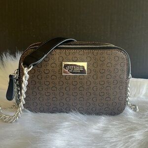 New GUESS Brown Crossbody Purse